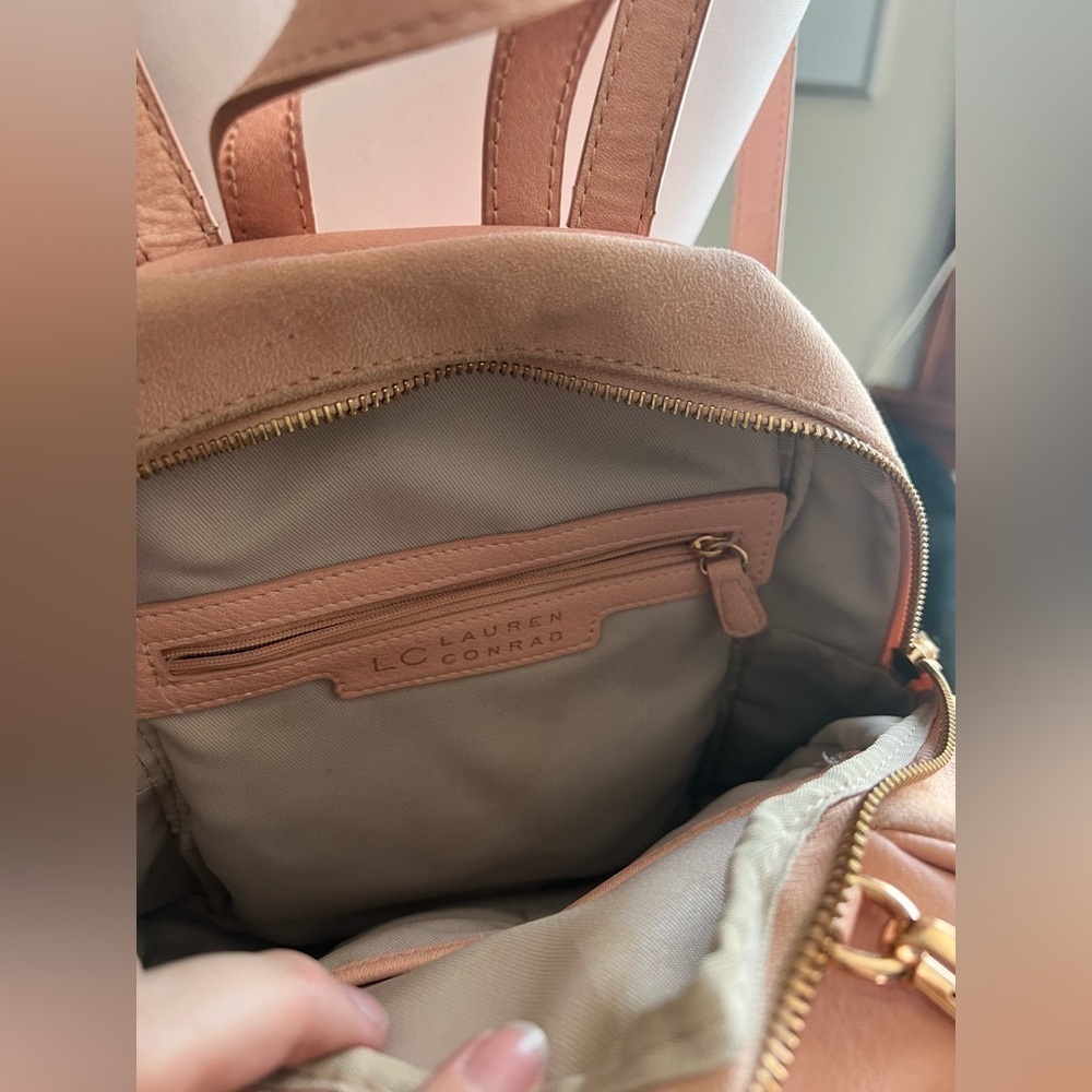 Pink Mini Backpack Purse - Picture 4 of 4